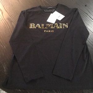 BALMAIN Paris- brand new men’s long sleeve shirt